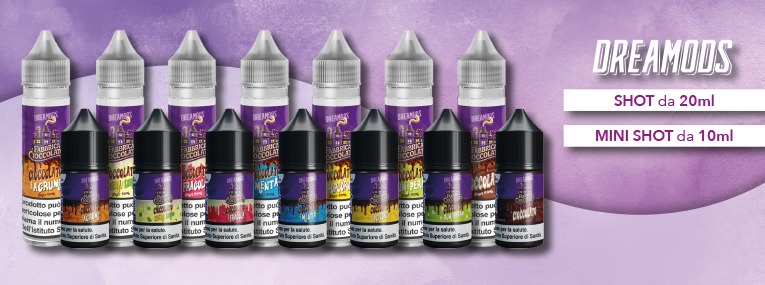 La Fabbrica di Cioccolato Shot e Mini Shot Dreamods